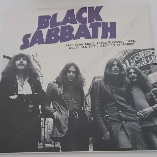 Black Sabbath, Live From The Ontario Speedway Park, April 6th 1974: KLOS-FM Broadcast